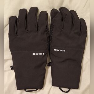 HEAD Black Winter Gloves